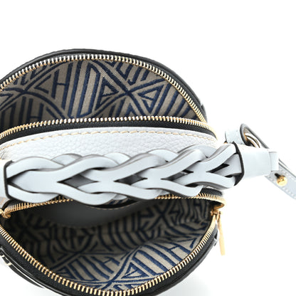 Chloe Grained Shiny Calfskin Mini Round Daria Bag Light Cloud 4 of 4