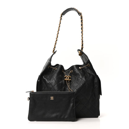 Chanel Caviar Quilted Medium Chanel 25 Handbag Black 3 of 11