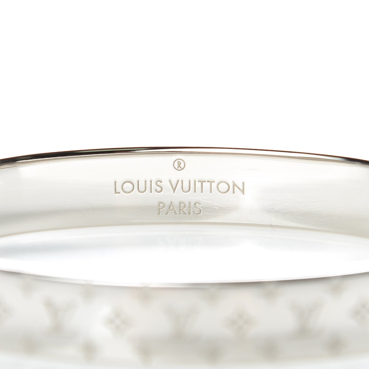Palladium Monogram Nanogram Cuff M
