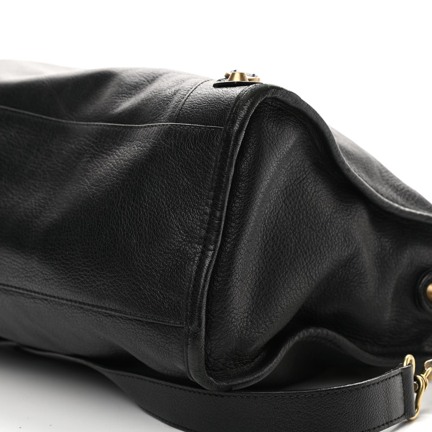 Agneau Classic Gold Hardware City Black