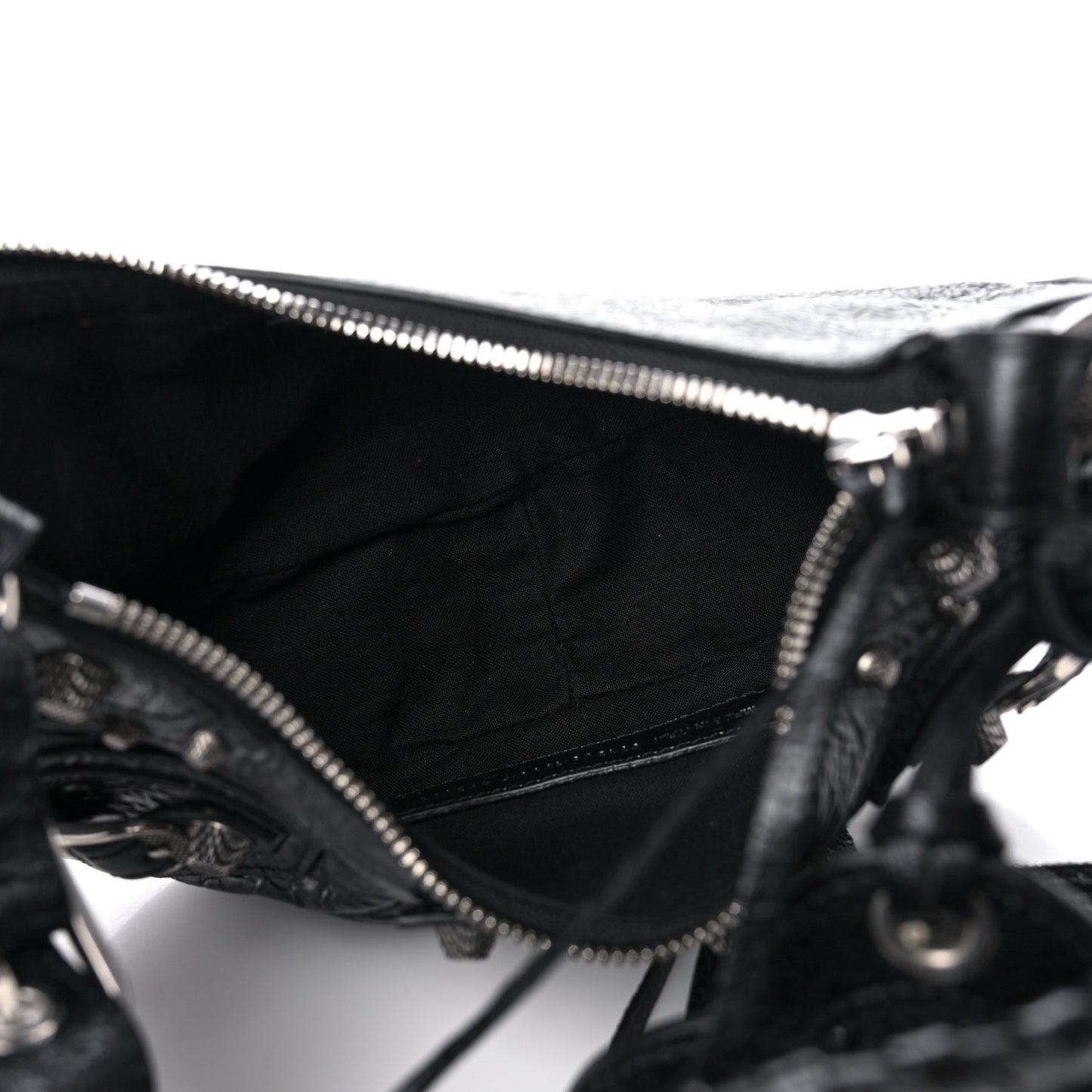 Agneau Arena Le Cagole Shoulder Bag XS Black