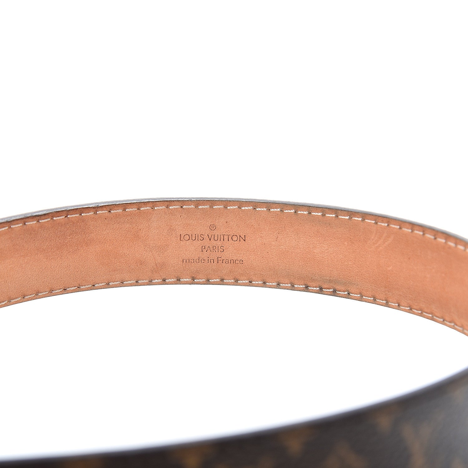 Louis Vuitton Mini Monogram 25mm LV Initiales Belt 80 32 3 of 10