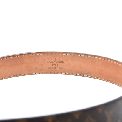 Louis Vuitton Mini Monogram 25mm LV Initiales Belt 80 32 3 of 10