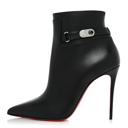 Christian Louboutin Calfskin Lock So Kate Booty 100 Ankle Booties 39.5 Black 2 of 24