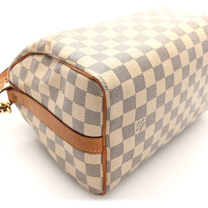Louis Vuitton Damier Azur Speedy Bandouliere 25 8 of 9