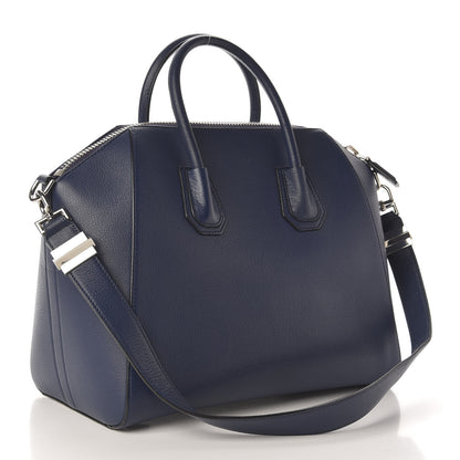 Givenchy Sugar Goatskin Medium Antigona Navy 3 of 11