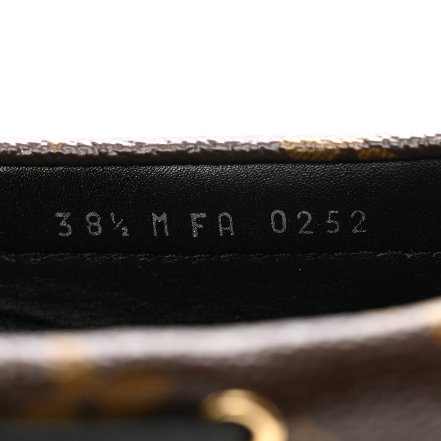 Louis Vuitton Patent Reverse Monogram Gloria Loafers 38.5 8 of 10
