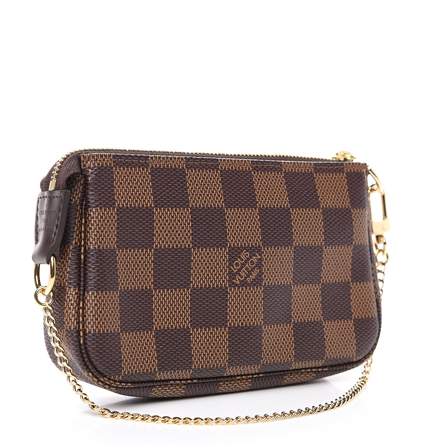Louis Vuitton Damier Ebene Mini Pochette Accessories 2 of 6