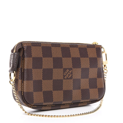 Louis Vuitton Damier Ebene Mini Pochette Accessories 2 of 6