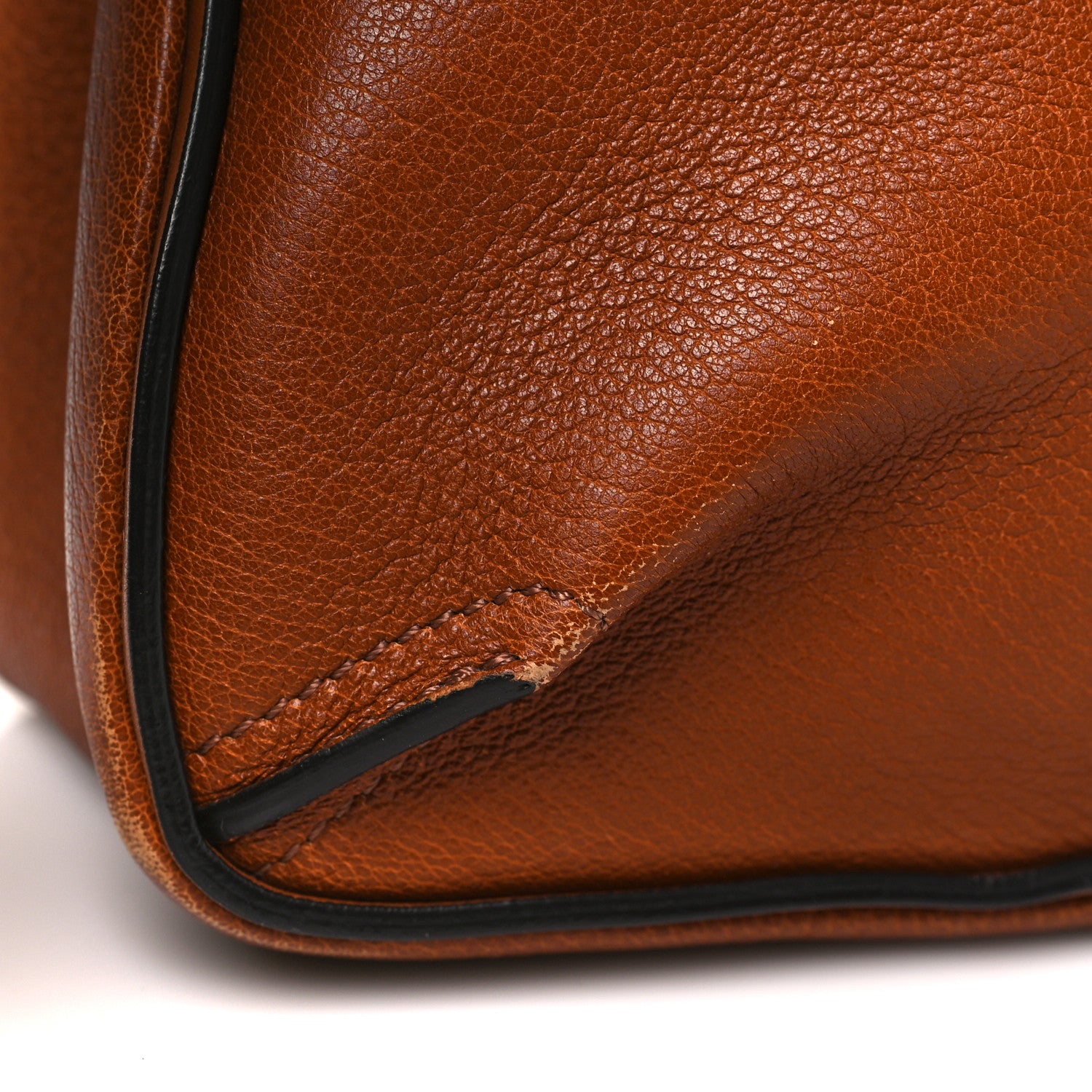 Chloe Grained Lambskin Medium Lexa Shoulder Bag Caramel 14 of 14