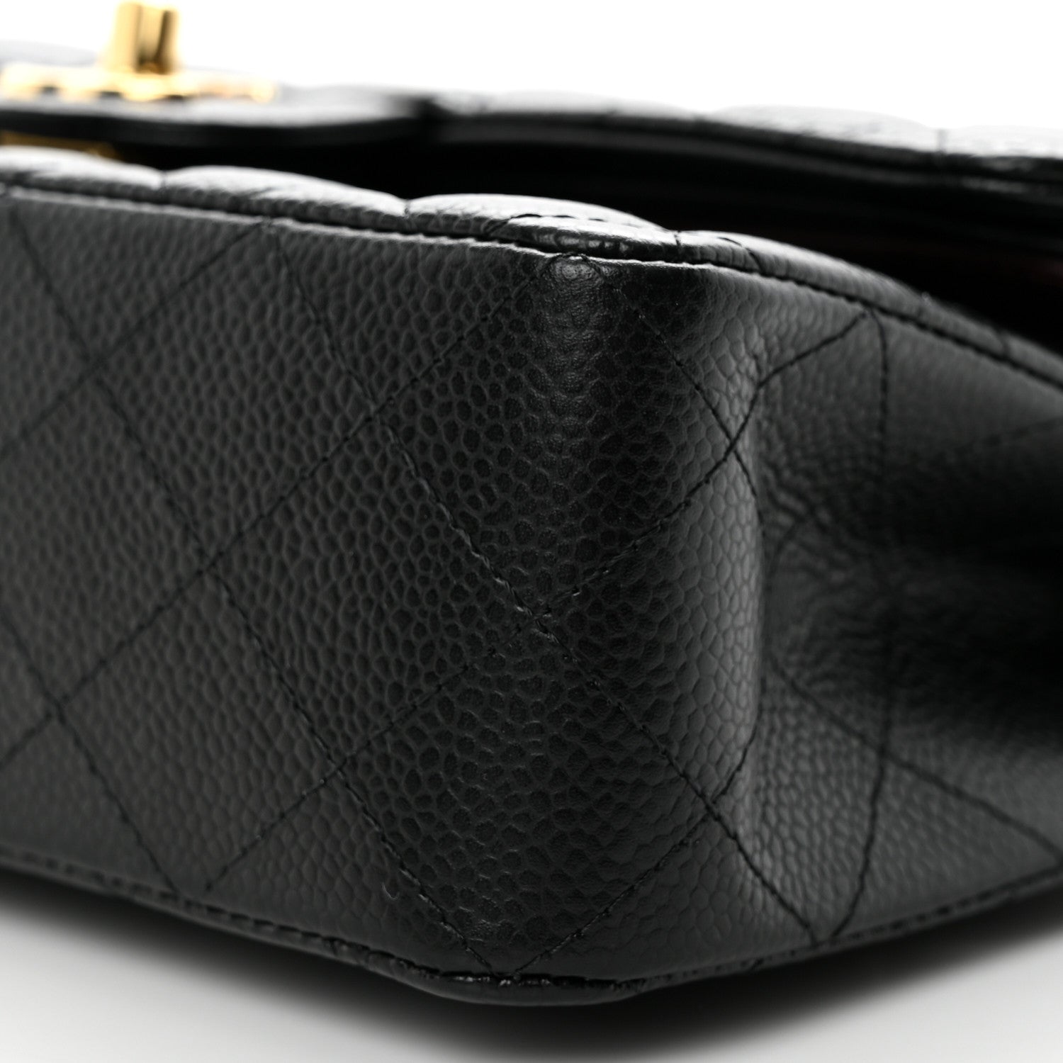 Chanel Caviar Quilted Small Double Flap Black 10 of 11