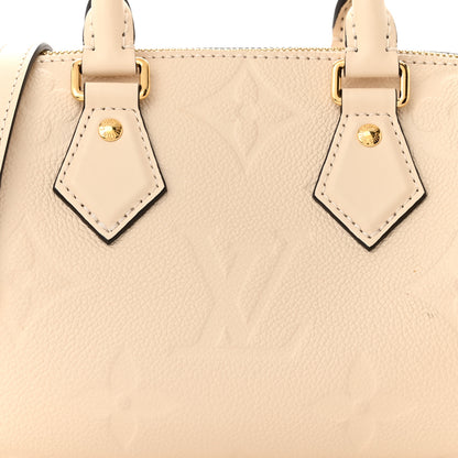Louis Vuitton Empreinte Monogram Giant Speedy Bandouliere 20 Creme 7 of 11