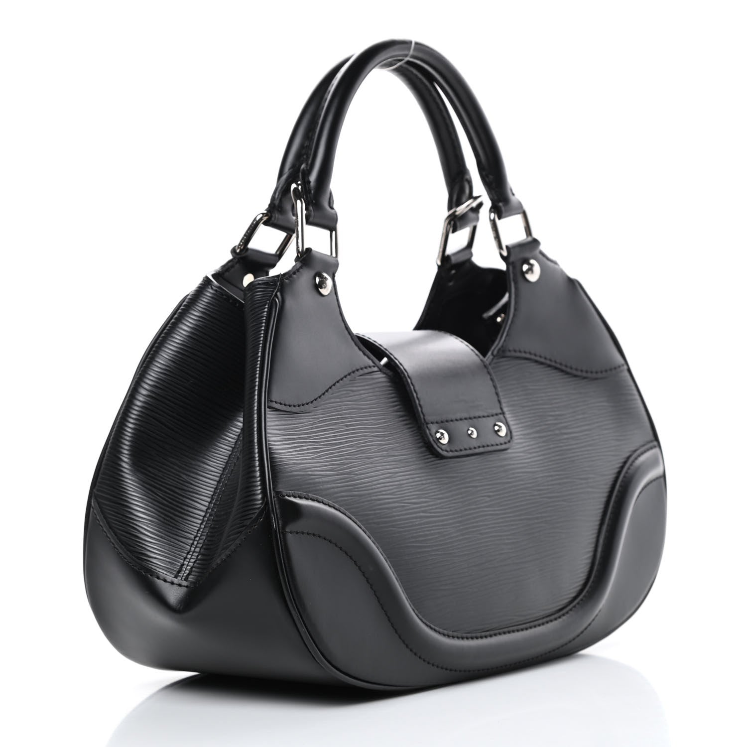 Louis Vuitton Epi Montaigne Sac Black 3 of 12