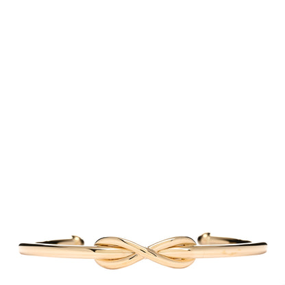 Tiffany 18K Yellow Gold Infinity Cuff Bracelet 1 of 4