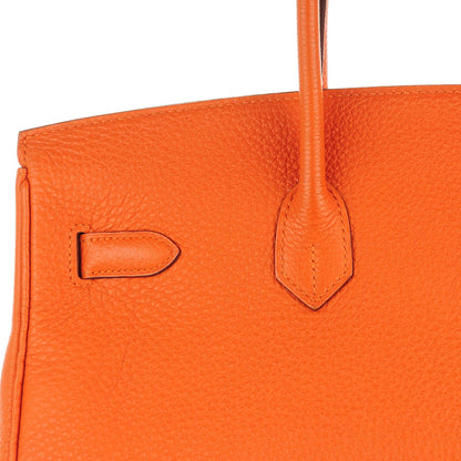 Hermes Togo Birkin 35 Orange 5 of 29