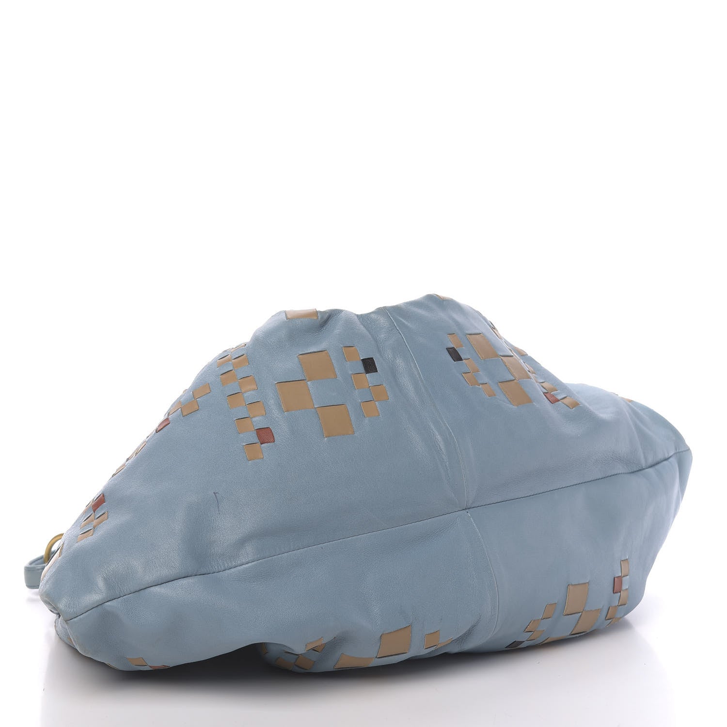 Bottega Veneta Nappa Intrecciato Aquilone Fortune Cookie Hobo Blue 4 of 12