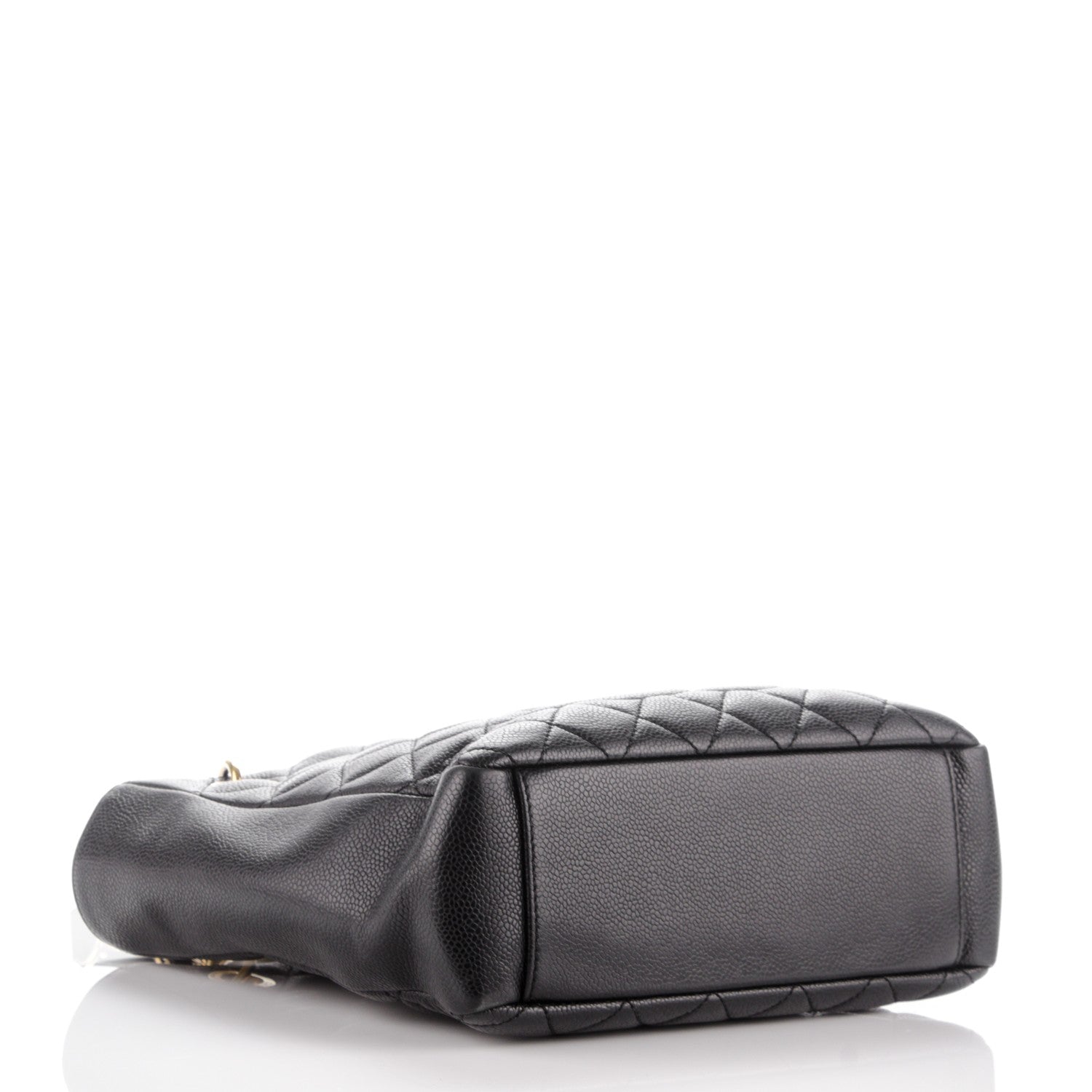 Chanel Caviar Quilted Petit Shopping Tote PST Black 4 of 7