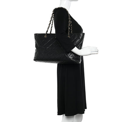 Chanel Caviar Quilted Shopping Tote Black 2 of 17