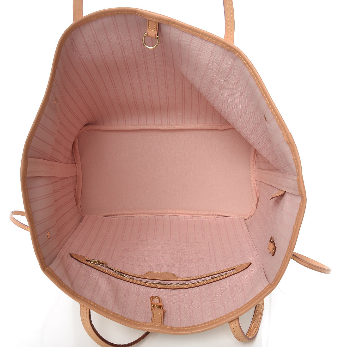 Damier Azur Neo Neverfull MM Rose Ballerine
