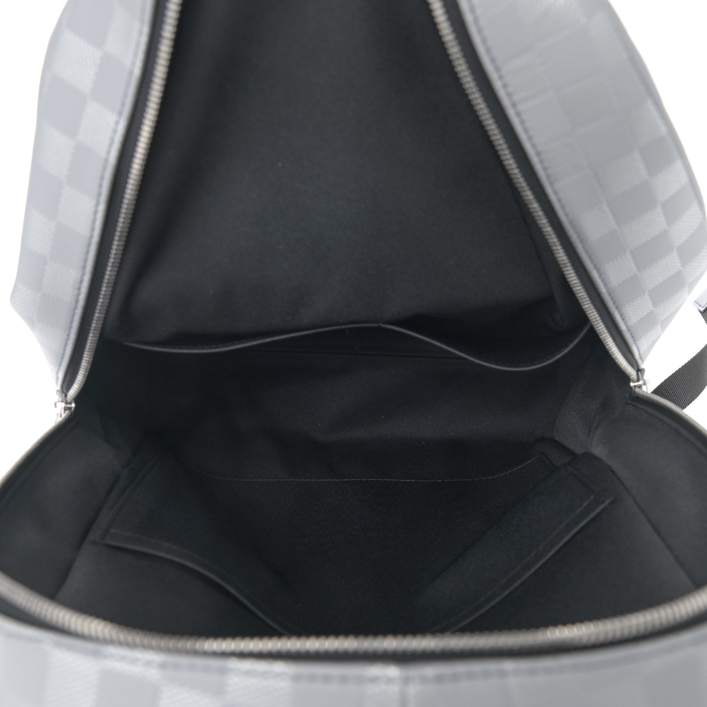 Damier Infini Gris Campus Backpack Silver