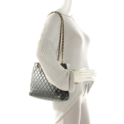 Chanel Lambskin Quilted Shoulder Bag Black 2 of 9