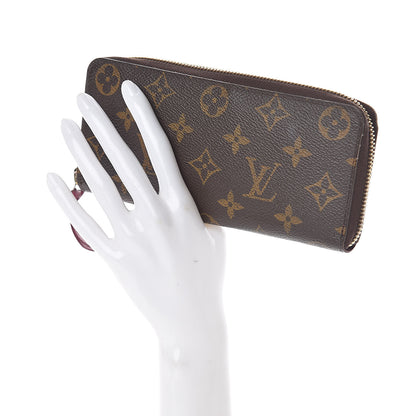 Louis Vuitton Monogram Clemence Wallet Fuchsia 2 of 6