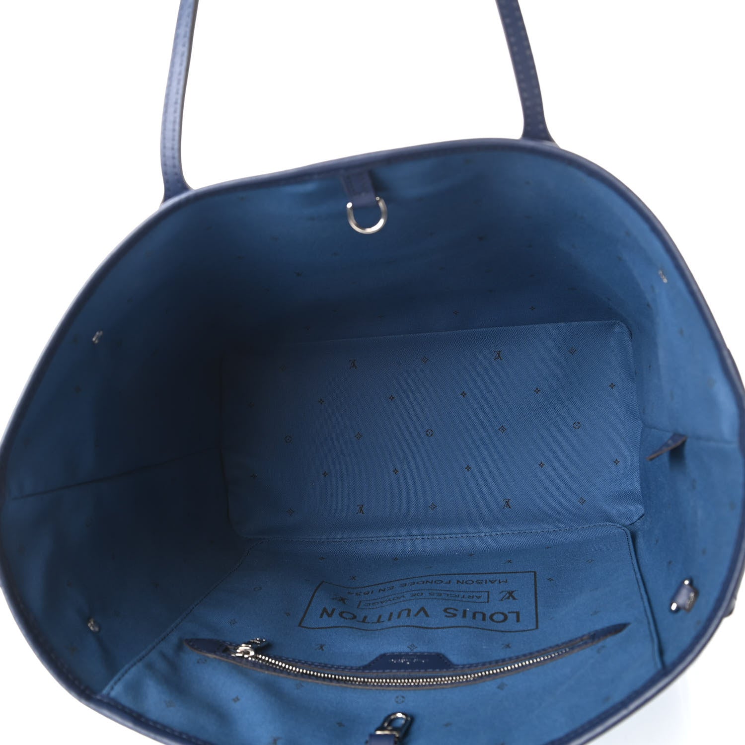 Louis Vuitton Monogram Escale Neverfull MM Blue 5 of 11