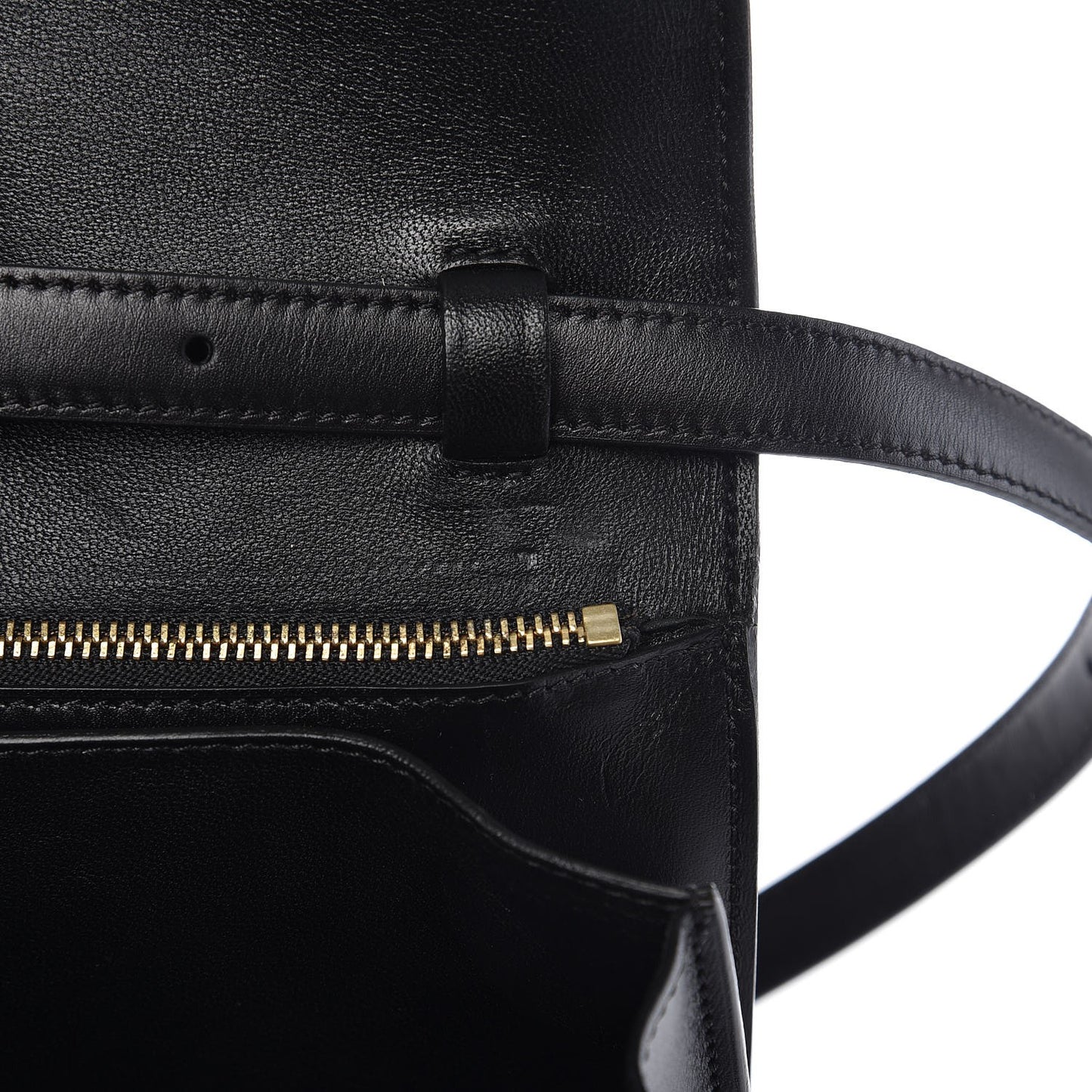 Box Calfskin Medium Classic Box Flap Bag Black