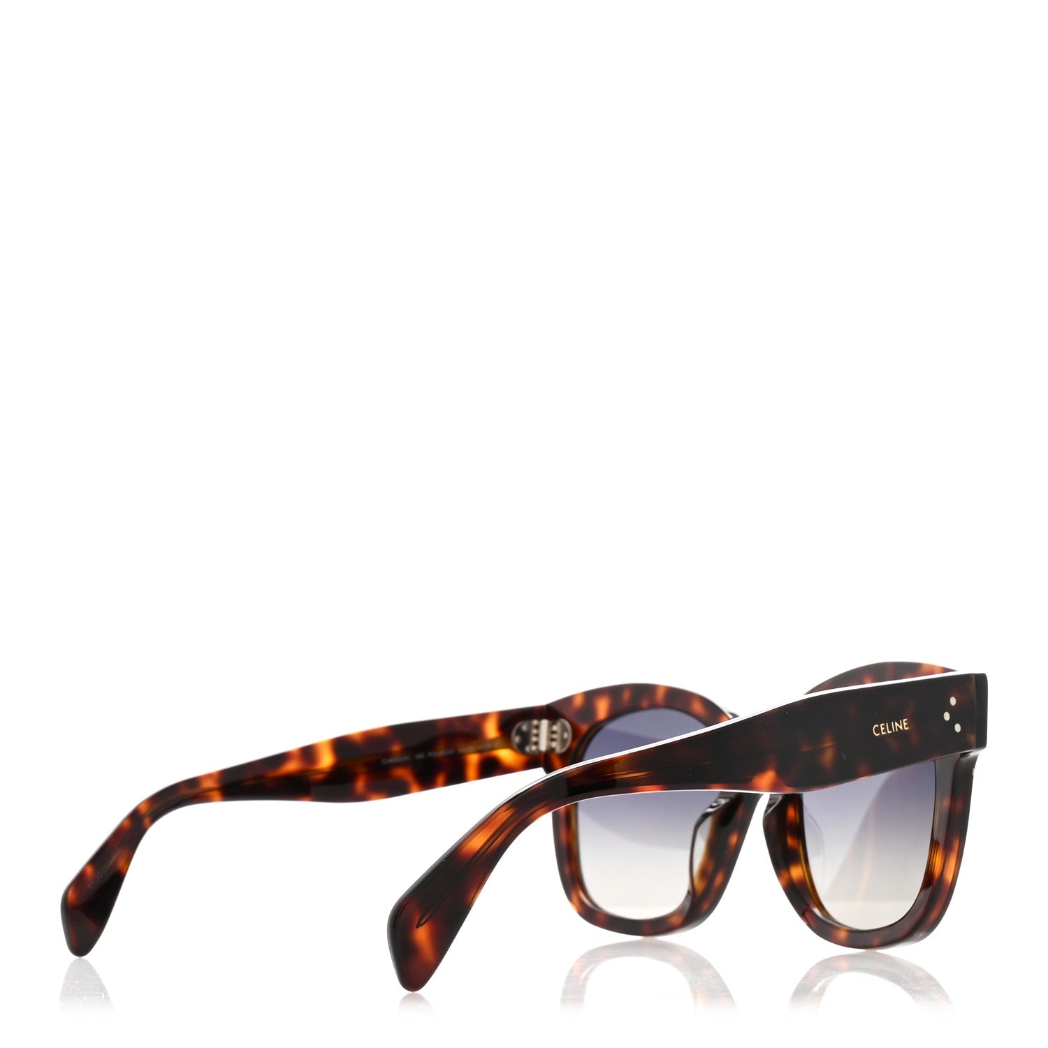 Celine New Audrey CL4002UN Sunglasses Tortoise 4 of 7