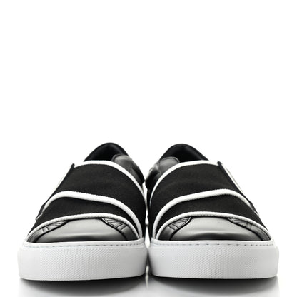 Givenchy Calfskin Velcro Band Mens Urban Street Sneakers 41 Black 2 of 8