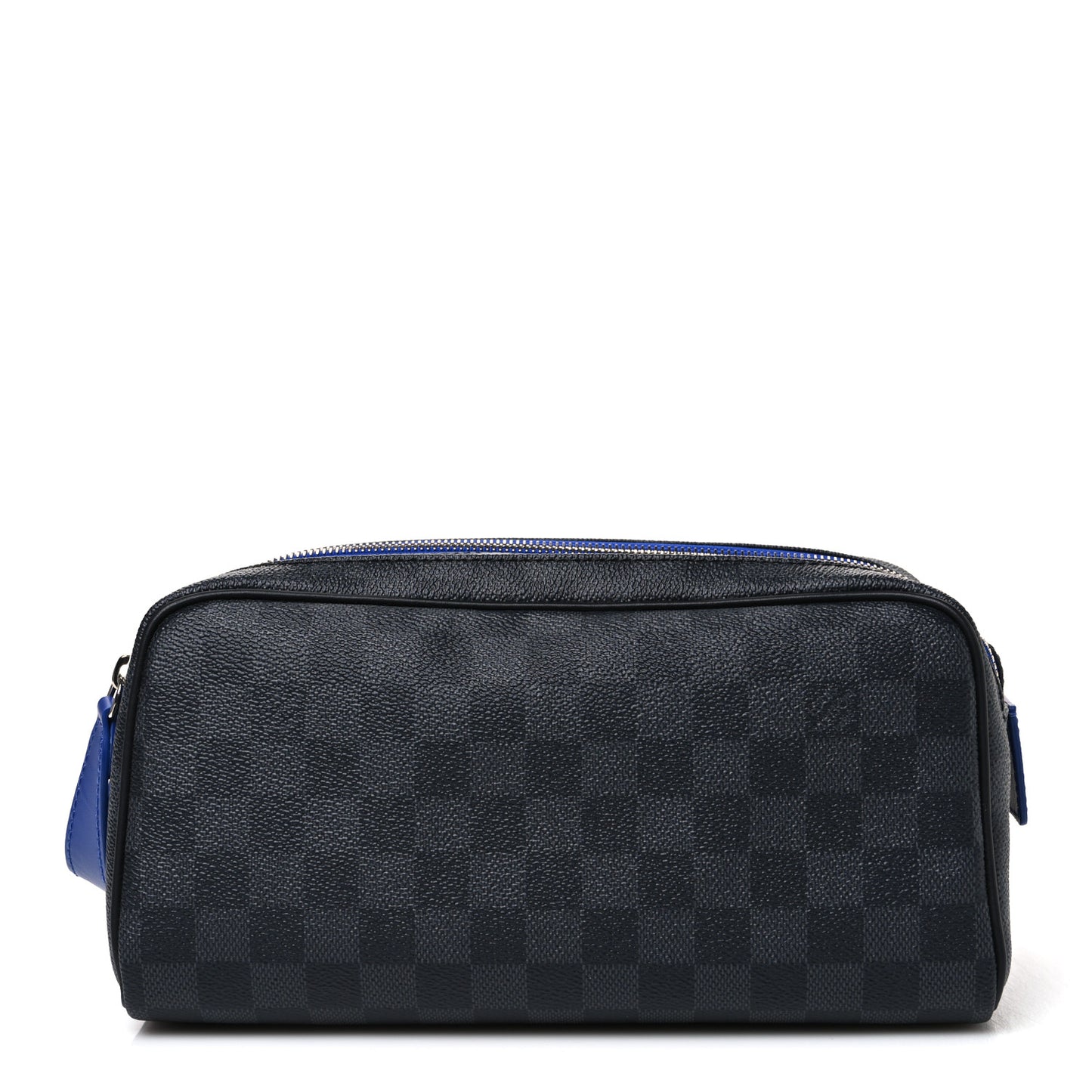 Damier Graphite Dopp Kit Toilet Pouch Blue