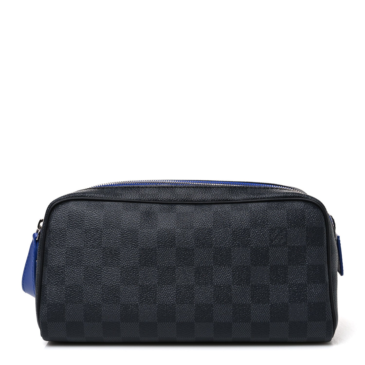 Louis Vuitton Damier Graphite Dopp Kit Toilet Pouch Blue 1 of 7