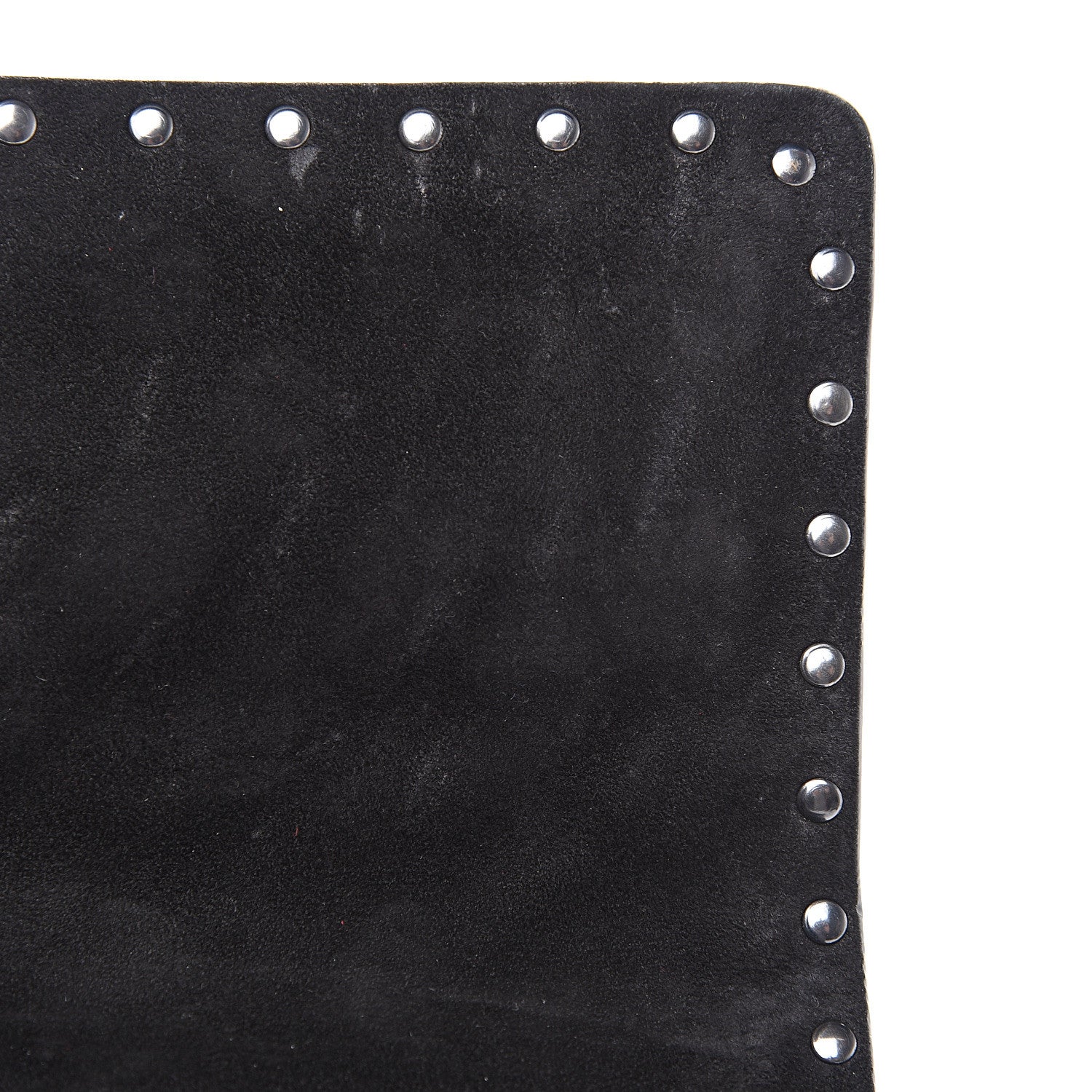 Valentino Garavani Craquele Nappa Large Rockstud Spike Shoulder Bag Black 6 of 10