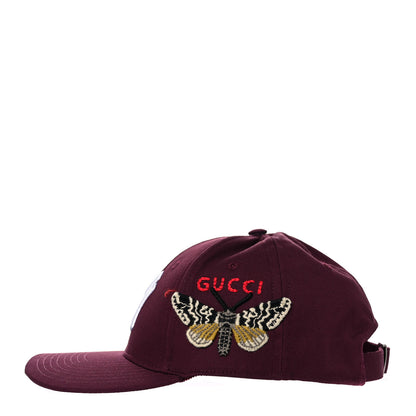 Gucci X MLB Cotton NY Yankees Baseball Hat 57-61 Lacquer 4 of 10