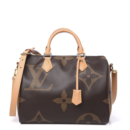 Louis Vuitton Reverse Monogram Giant Speedy Bandouliere 30 1 of 12