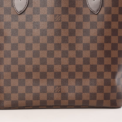 Louis Vuitton Damier Ebene Neo Neverfull MM Rose Ballerine 12 of 16