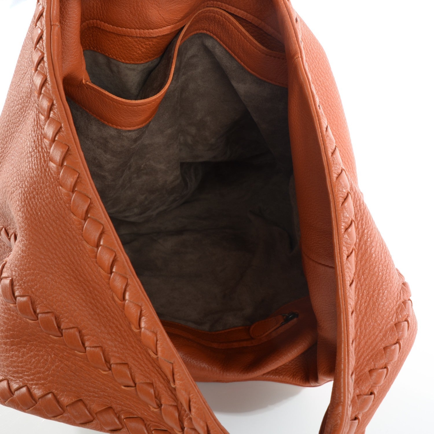 Bottega Veneta Cervo Deerskin Large Hobo Pumpkin 5 of 11