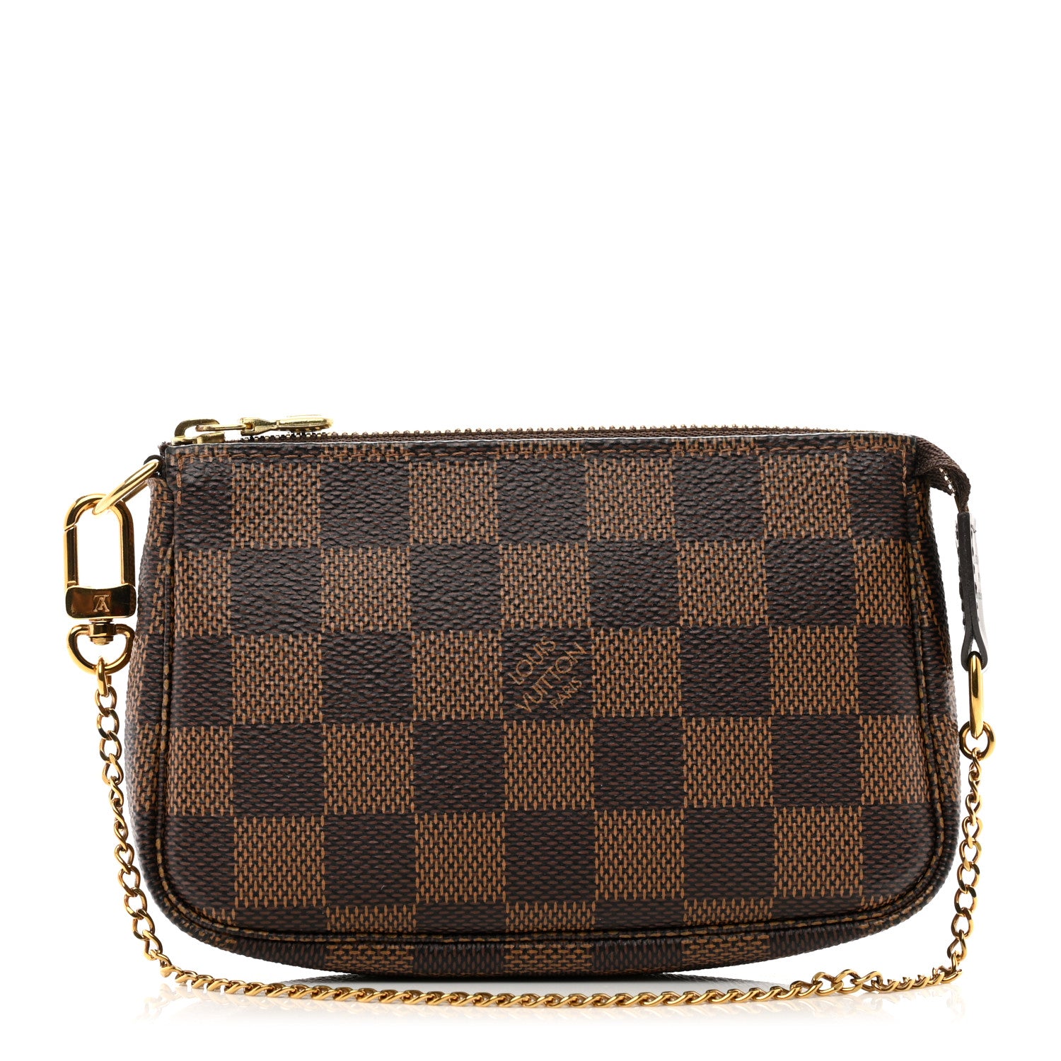 Louis Vuitton Damier Ebene Mini Pochette Accessories 1 of 8