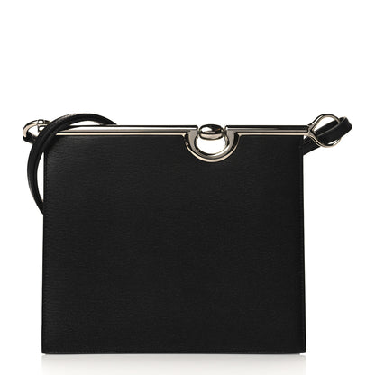 Hermes Chevre Chamkila Mors De Bride Bag Black 1 of 9