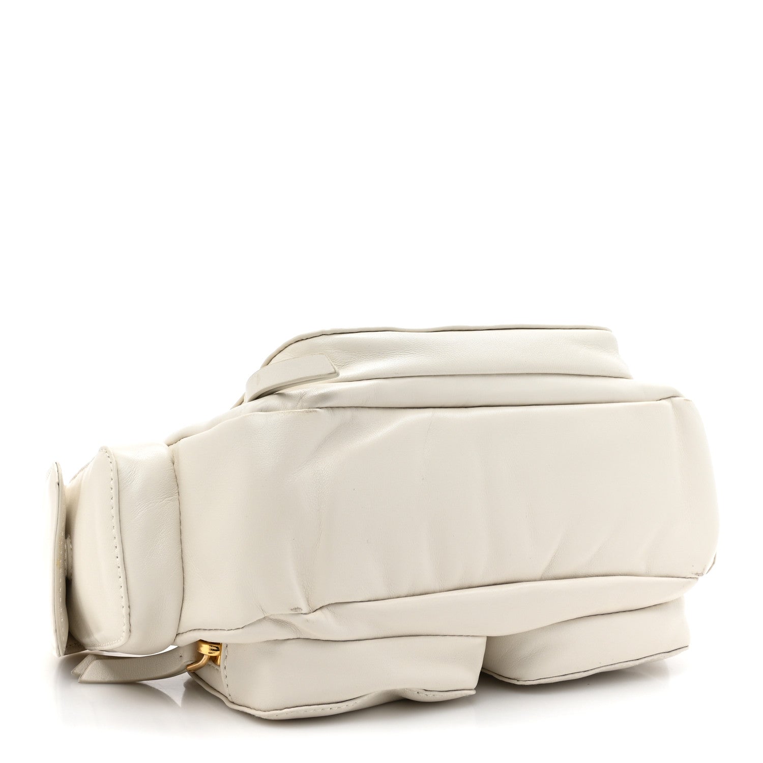 Miu Miu Nappa Multi Pocket Bag White 4 of 13