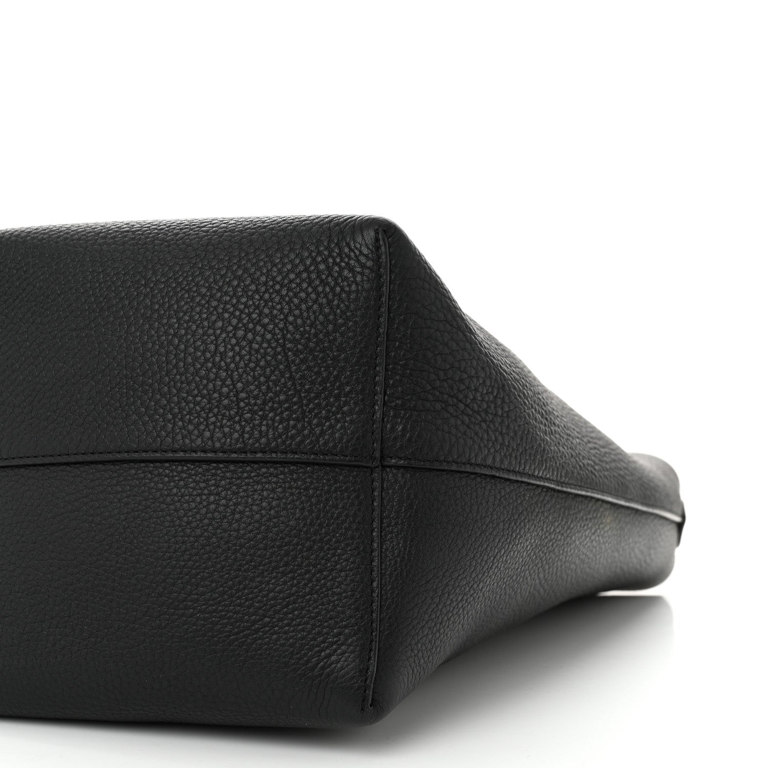 The Row Grained Calfskin Medium N/S Park Tote Black 10 of 10