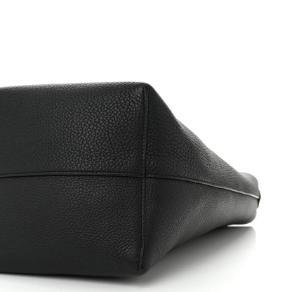 The Row Grained Calfskin Medium N/S Park Tote Black 10 of 10