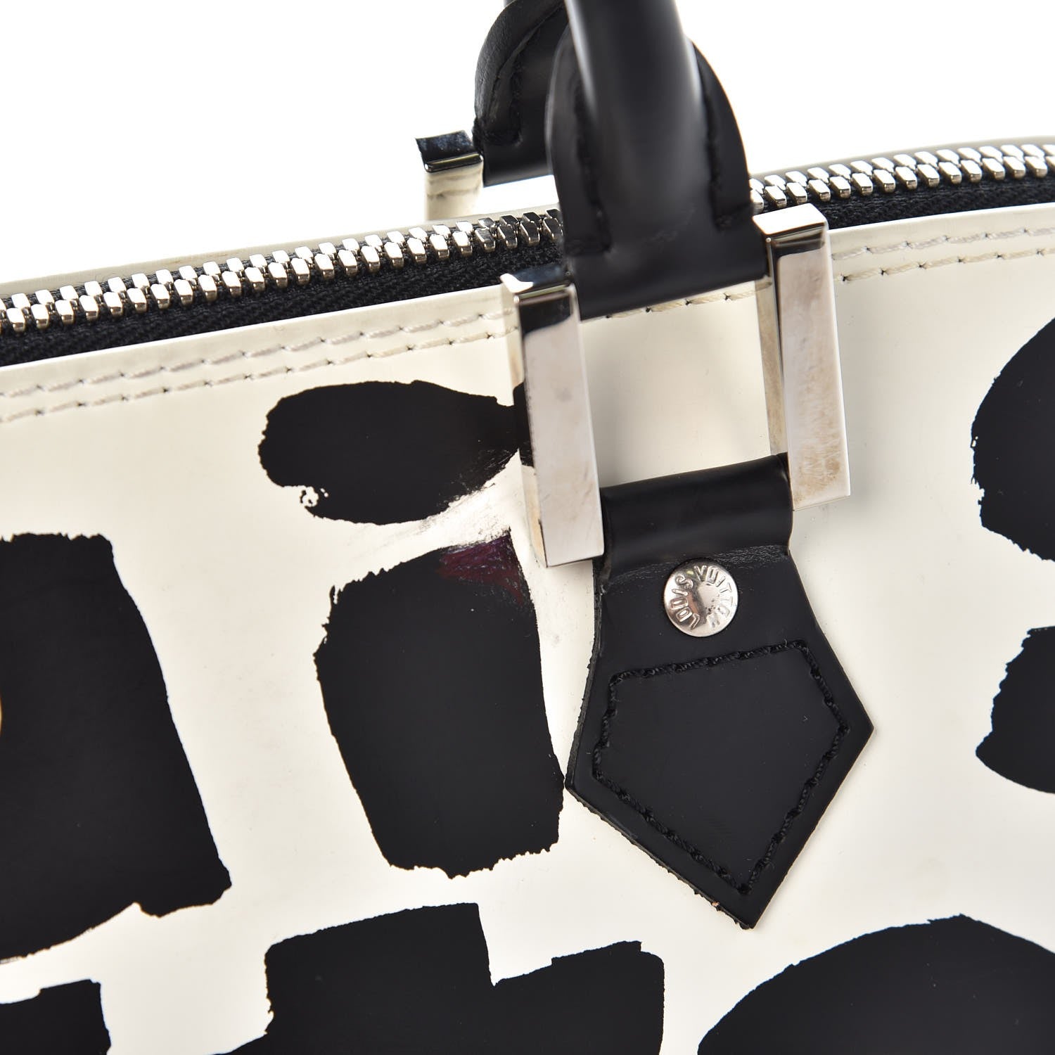 Louis Vuitton Graffiti Alma Horizontal Black 7 of 7