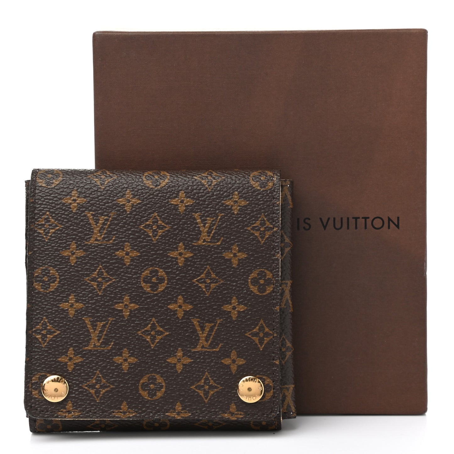 Monogram Folding Jewelry Case