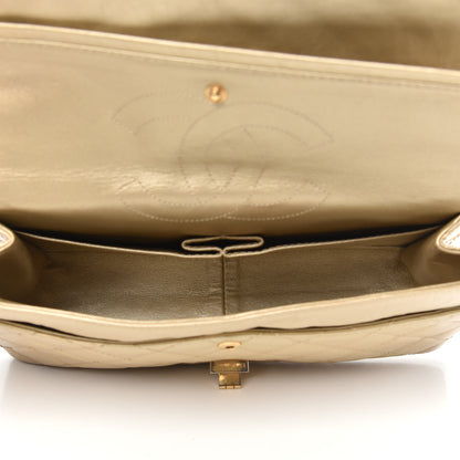 Chanel Metallic Aged Calfskin Quilted 2.55 Reissue 226 Flap Pale Gold 6 of 17