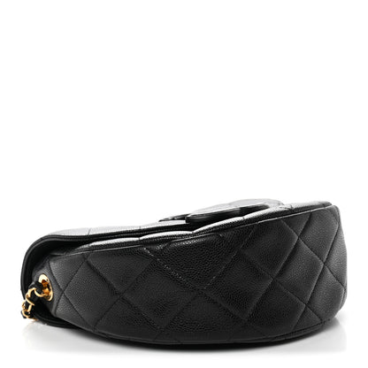 Chanel Caviar Quilted Small Messenger Flap Black 4 of 12