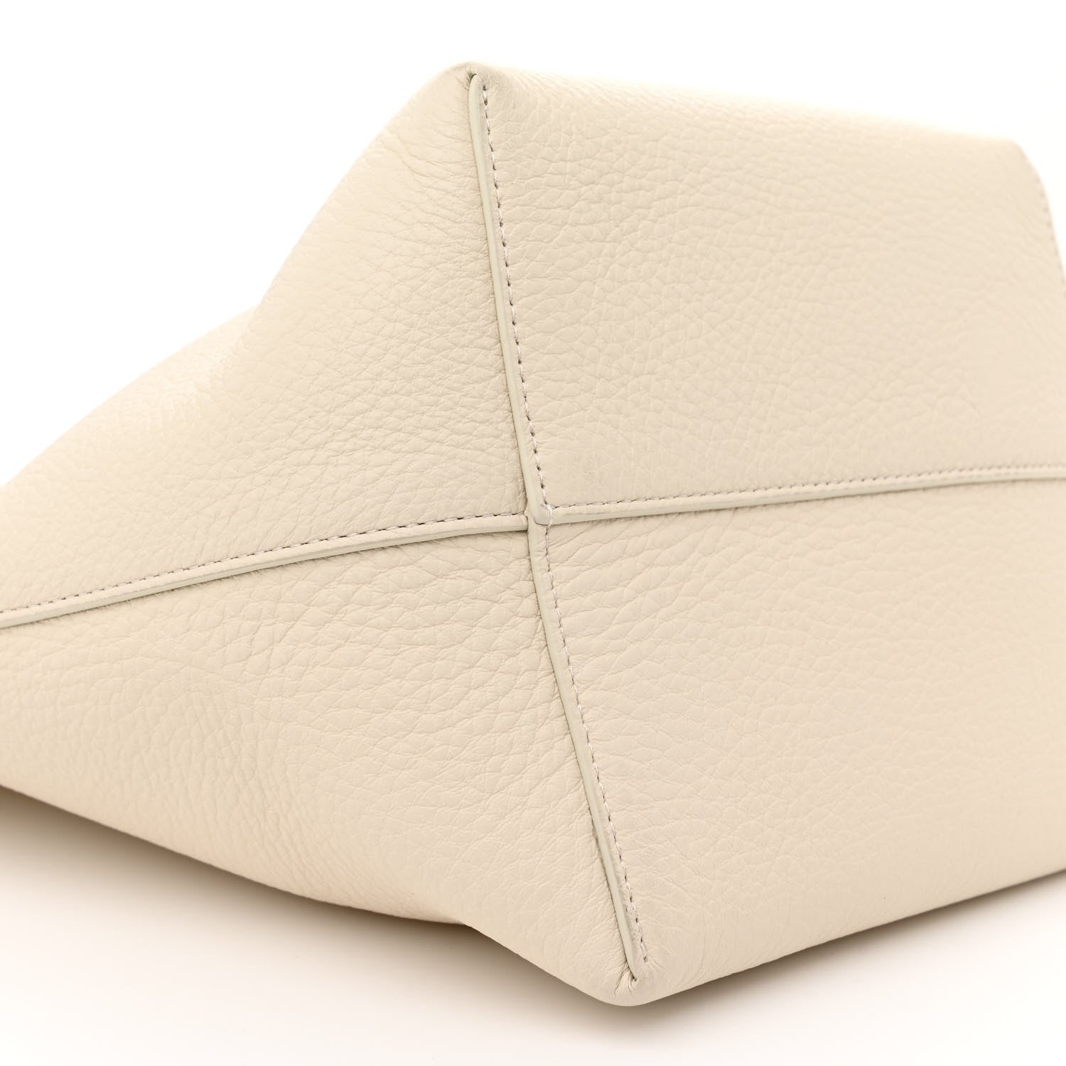 The Row Grained Calfskin Medium N/S Park Tote Ivory 9 of 14