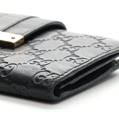 Gucci Guccissima Ladies Web Long Wallet Black 14 of 15