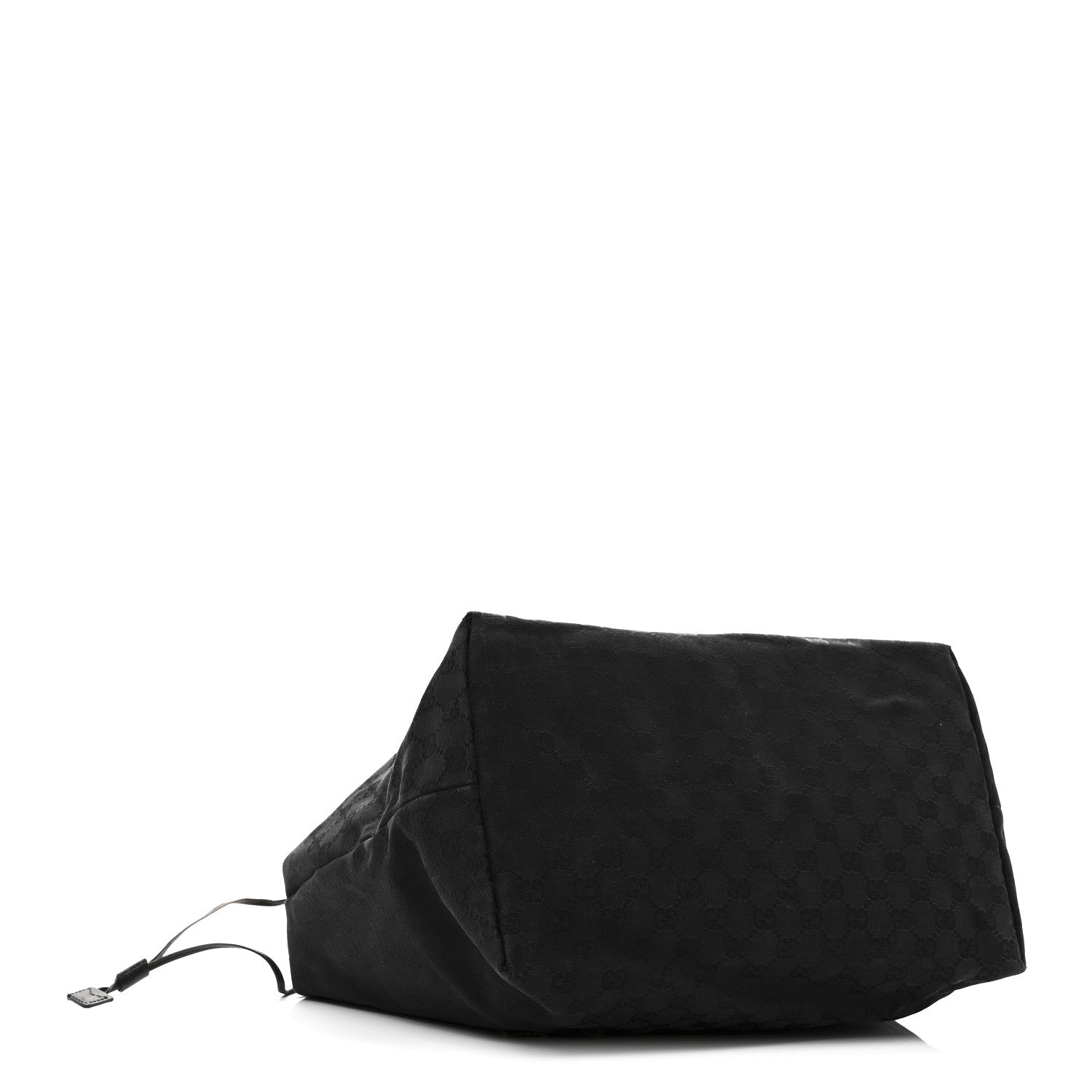 Gucci Monogram Drawstring Tote Black 4 of 12