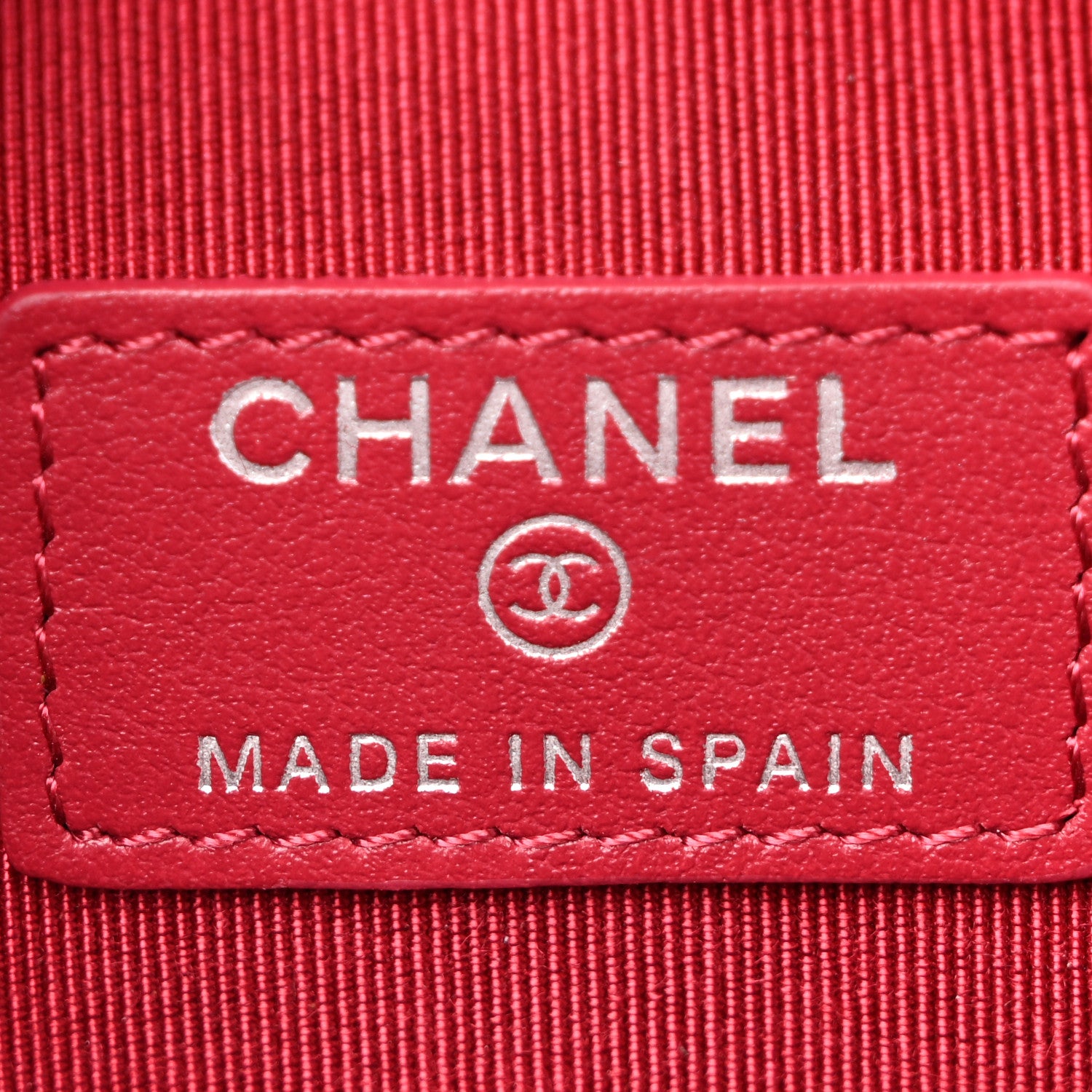 Chanel Caviar Quilted Zip Around Classic Coin Purse Dark Pink 6 of 7